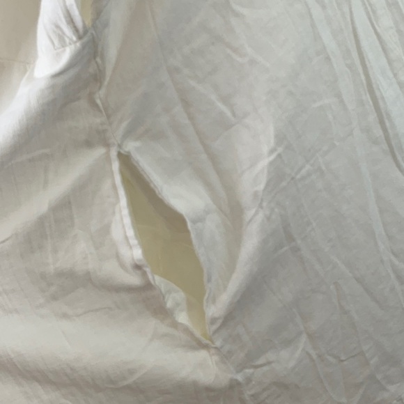 Women's Kimono Short Sleeve Embroidered A-Line Dress Knox Rose White Size 3X - Picture 8 of 15